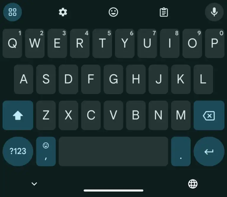 Gboard's New Dynamic Color Theme