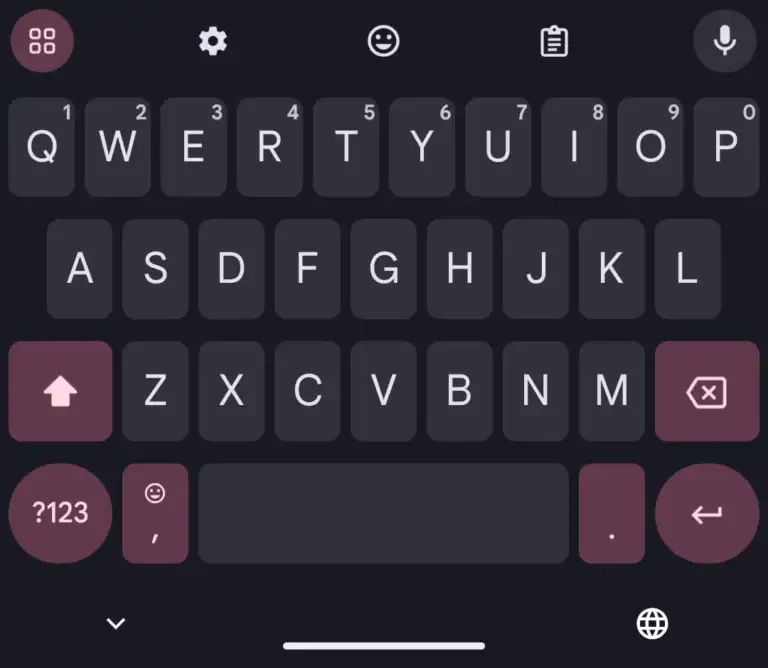 Gboard's New Dynamic Color Theme