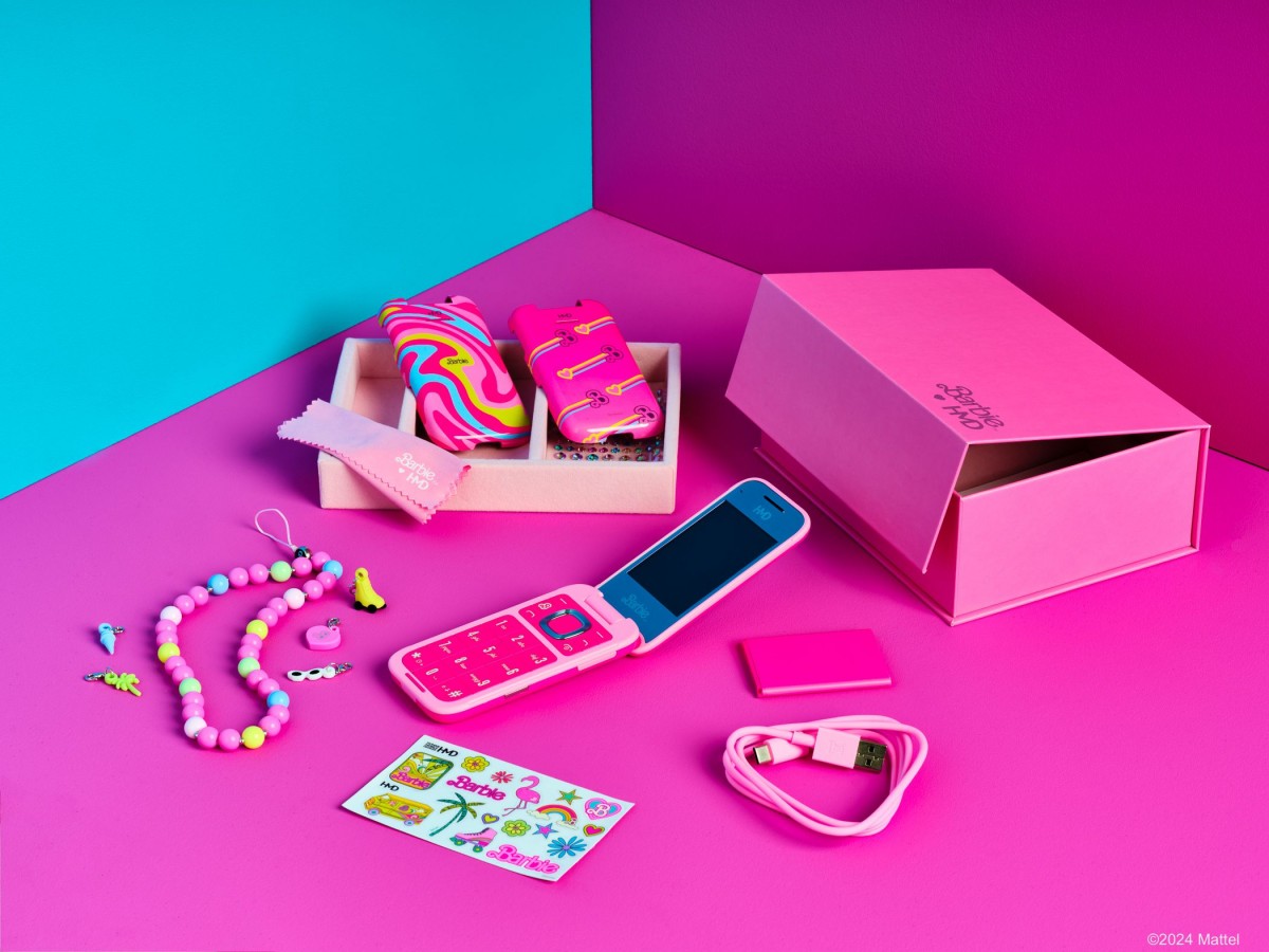 HMD Unveils Barbie-Themed Flip Phone
