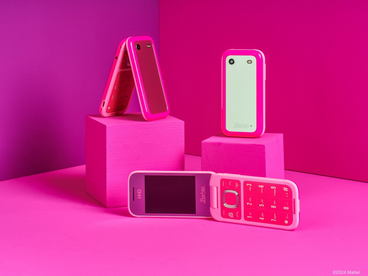 HMD Unveils Barbie-Themed Flip Phone
