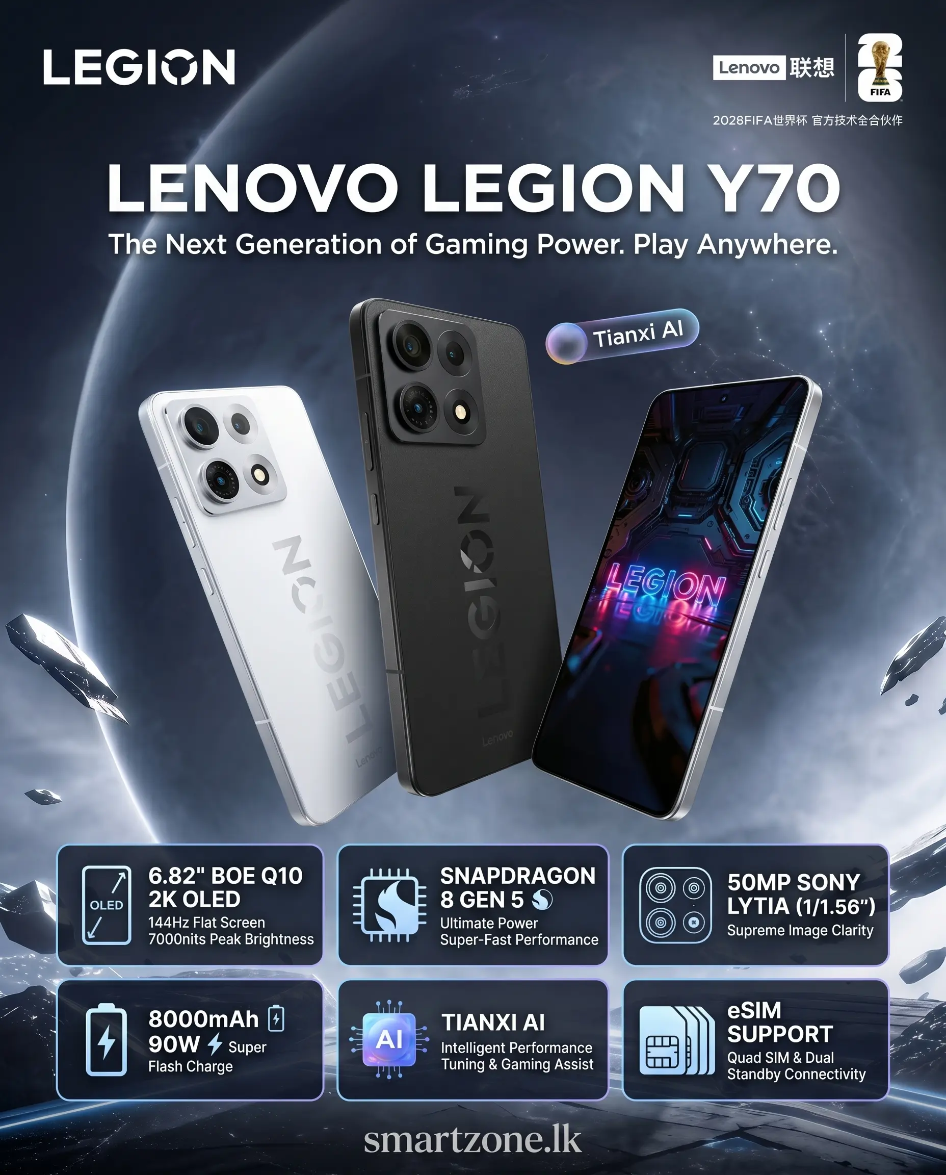  Lenovo Legion Y70 Leak: 2K 144Hz Display, 8000mAh Battery