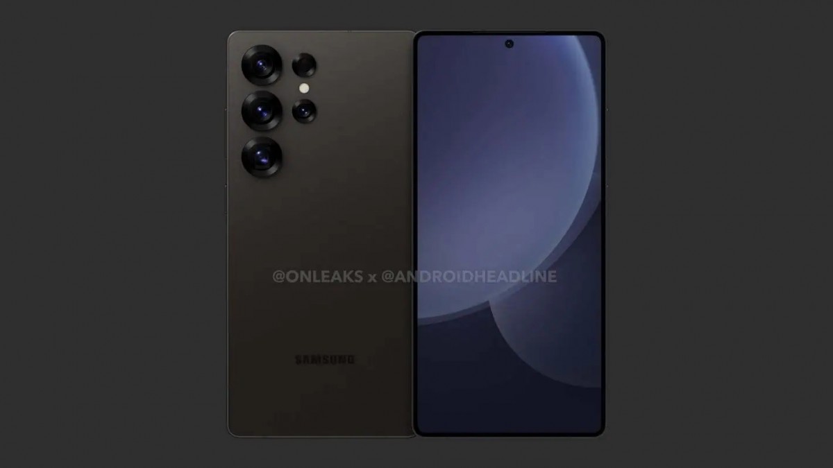 Samsung Galaxy S25 Ultra Leaks in First Renders