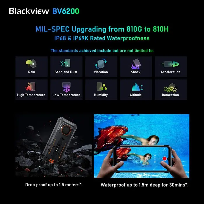  Blackview BV6200 
