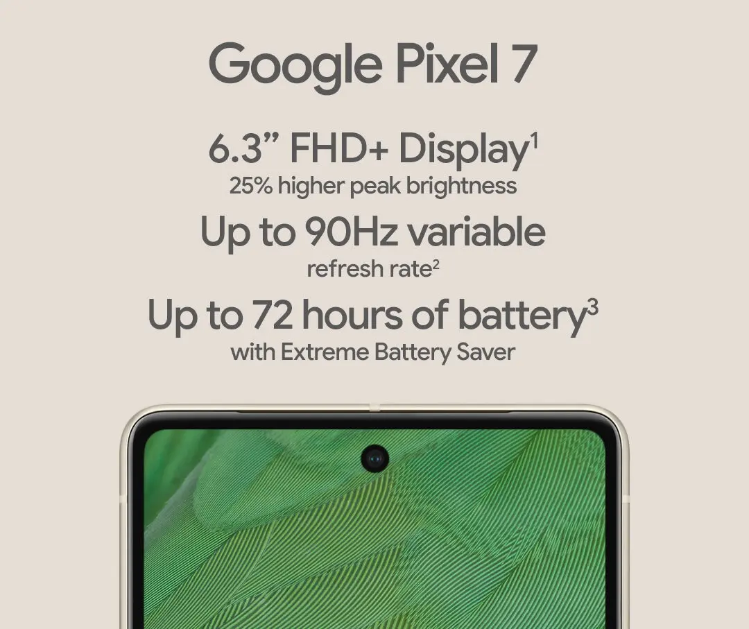  Google Pixel 7 and Pixel 7 Pro 