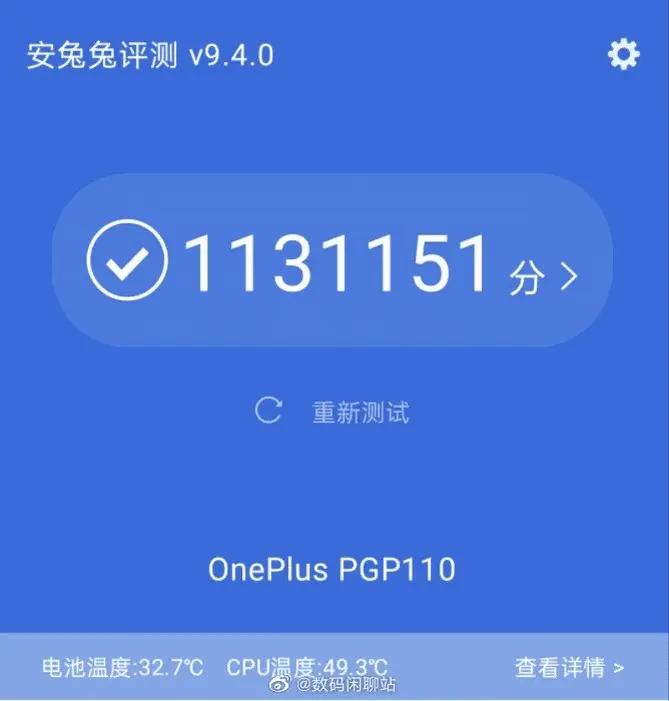  Oneplus 10T Antutu
 