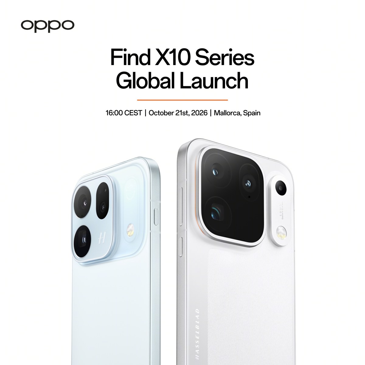 OPPO Find X10 Global Launch Set for October 21 in Spain