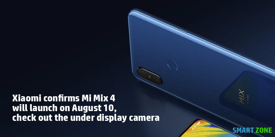 Xiaomi confirms Mi Mix 4 will launch on August 10