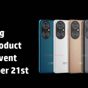 Huawei is hosting a new product launch event on October 21st