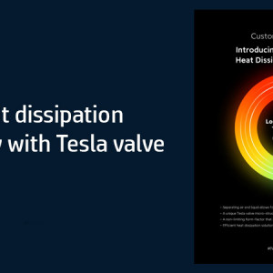 Xiaomi heat dissipation technology with Tesla valve