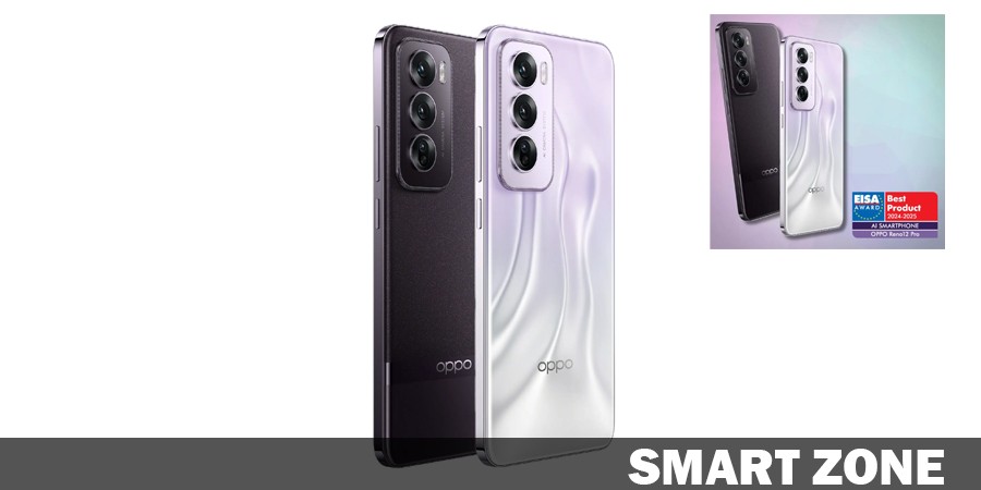 OPPO Reno12 Pro Wins EISA AI Smartphone 2024-2025 Award