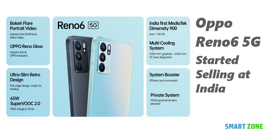Oppo Reno6 5G Started Sale in India