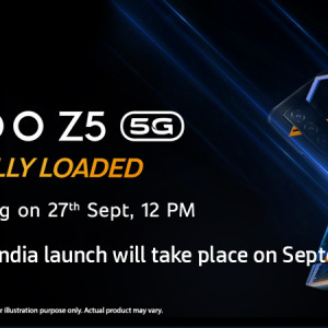 The iQOO Z5 India launch will take place on September 27th