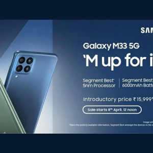 Samsung Galaxy M33 introduced with a large battery