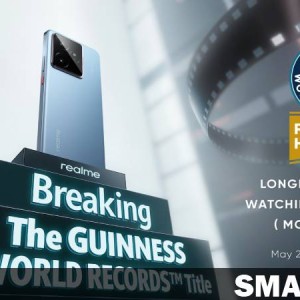 realme GT 7 Sets Guinness World Record with 24-Hour Movie Playback